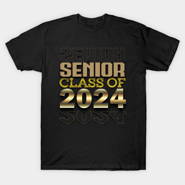 Senior 2024 T-Shirt by TeeText